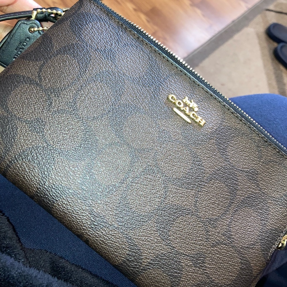 Coach Large Wristlet